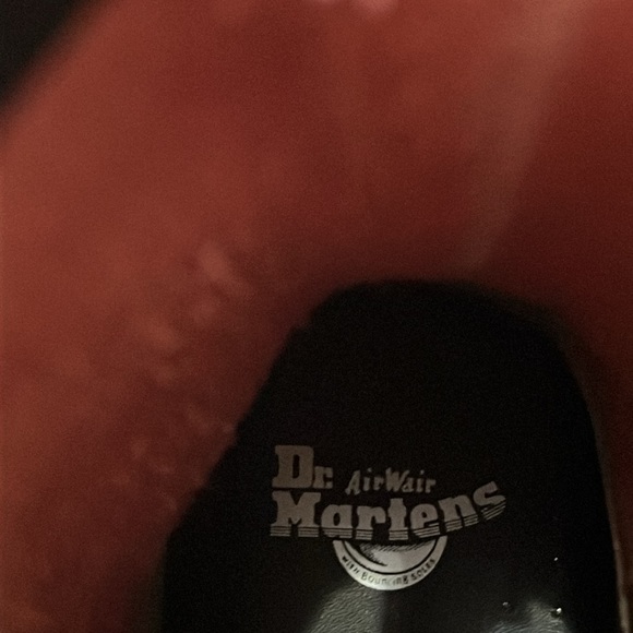 Dr Martens 1460 Loud Leopard Smooth Leather Lace Up Boots - Picture 9 of 10